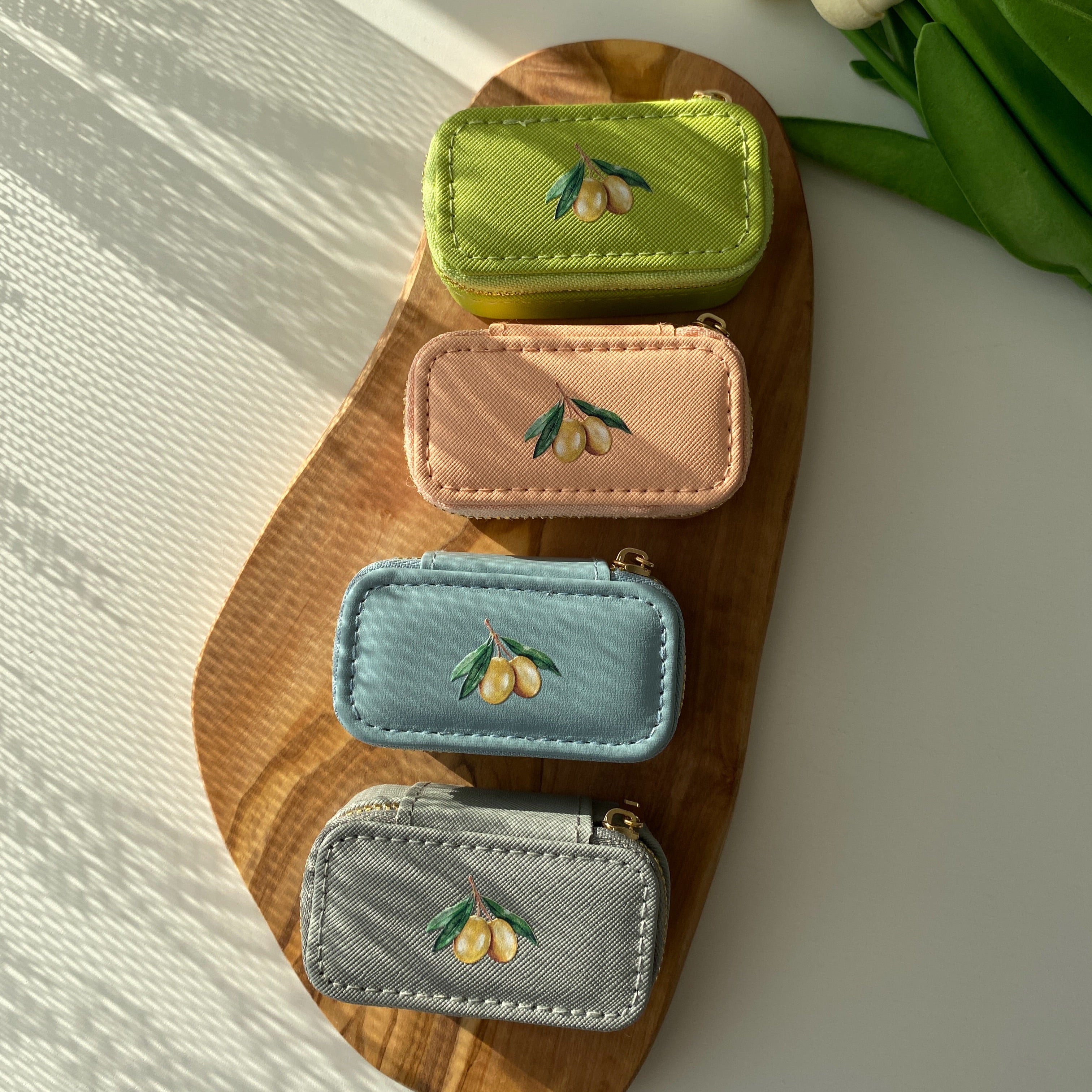 Jewelry Box with Olive Design