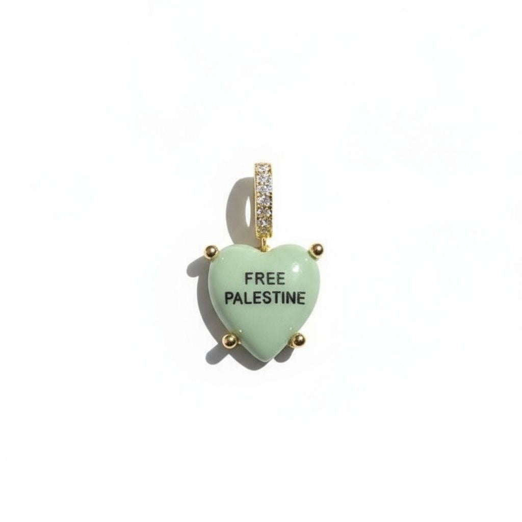 Matcha Charm „Free Palestine“
