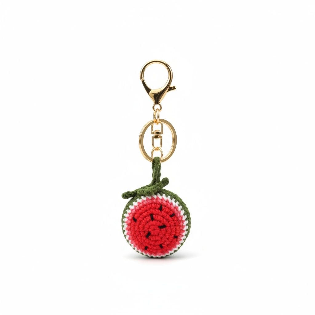 Melon bag charm