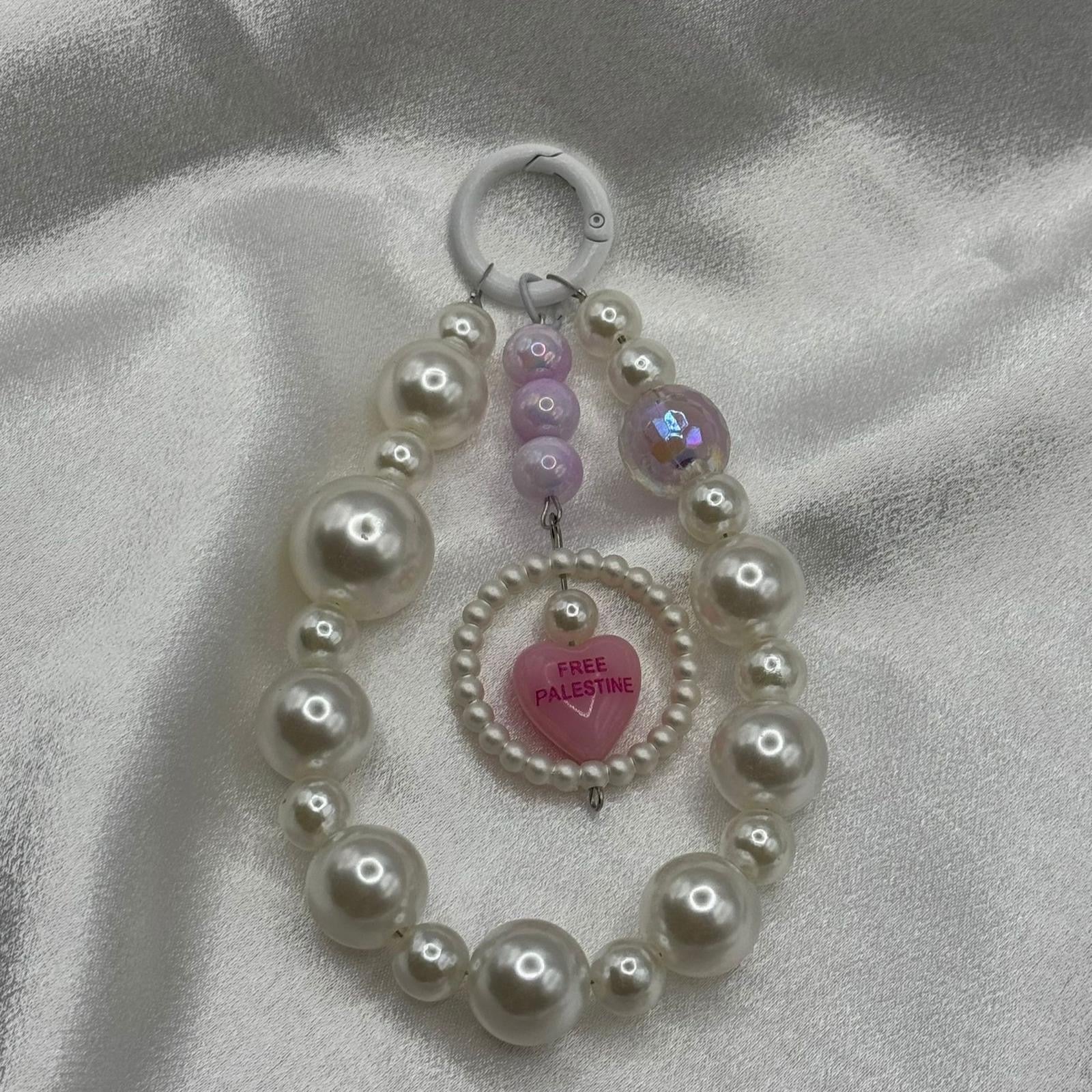 Bag Charm - Free Palestine pendant