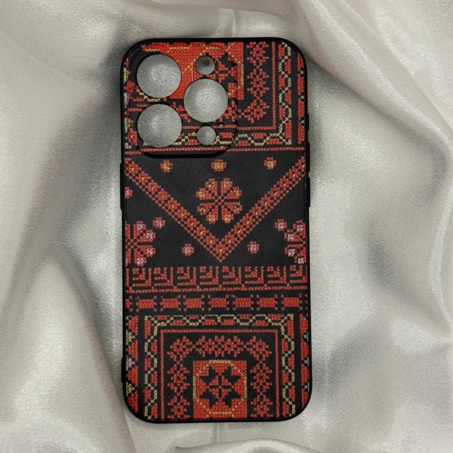 Palestine - Inspired Phone Case Keffiyeh Style