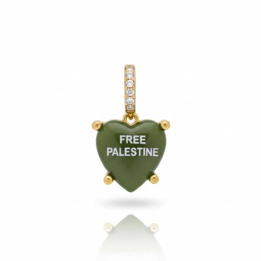 Olive Charm „Free Palestine“